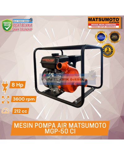 Gasoline Mesin Pompa Air Serba Guna Matsumoto MGP 50 CI